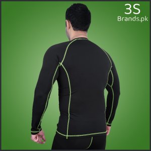 Compression Set (Quick Dry Fit) Black/Green 
