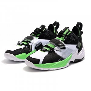 Jordan Why Not Zer0.3?-Black/White/Green