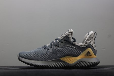 Adidas Alphabounce Beyond M (Grey/Carbon Black/Gold) 