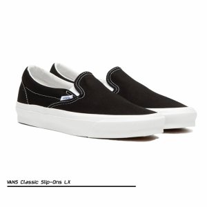 VANS Classic Slip-Ons LX - Black/True White