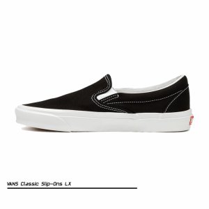VANS Classic Slip-Ons LX - Black/True White