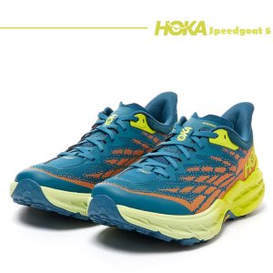 Speedgoat 5 Men's Trail Shoes - Blue Coral/Evening Primrose