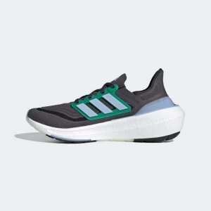  adidas Ultraboost Light Running Shoes 2023 - Carbon / Blue Dawn / Court Green